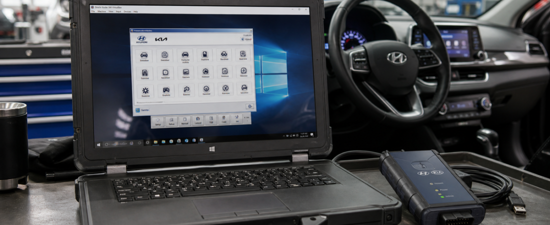 Hyundai GDS Diagnostic Software: VMware Virtual Machine Installation & First Connection Guide