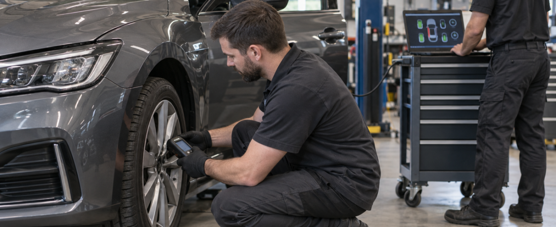How to Reset and Diagnose TPMS Warning Lights with a Scan Tool