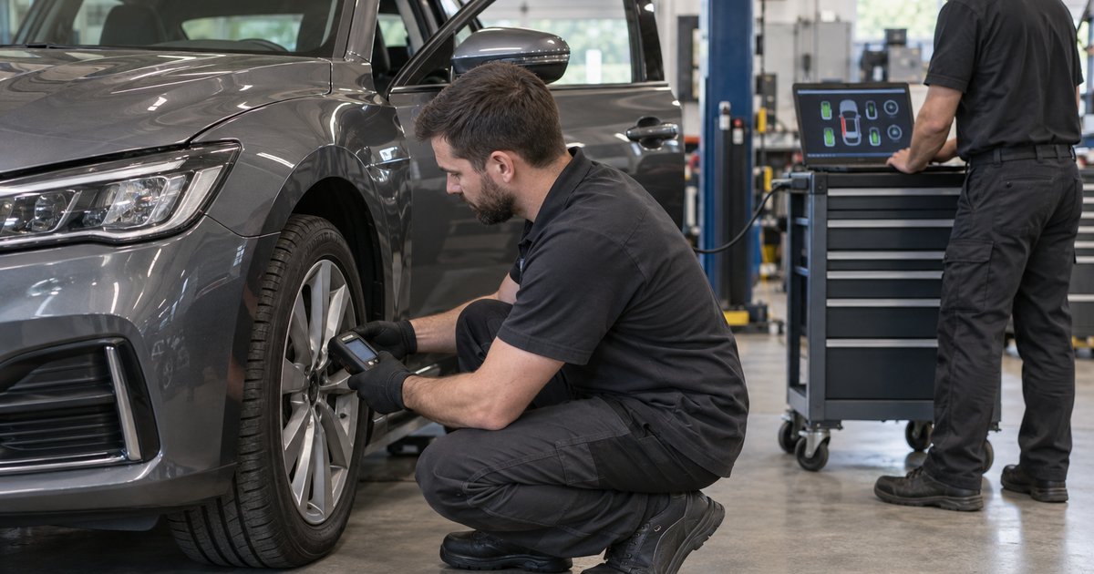 How to Reset and Diagnose TPMS Warning Lights with a Scan Tool