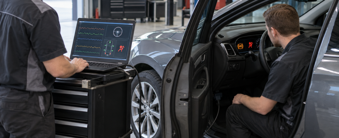 ABS and Airbag Warning Lights: How Diagnostic Software Finds the Real Cause