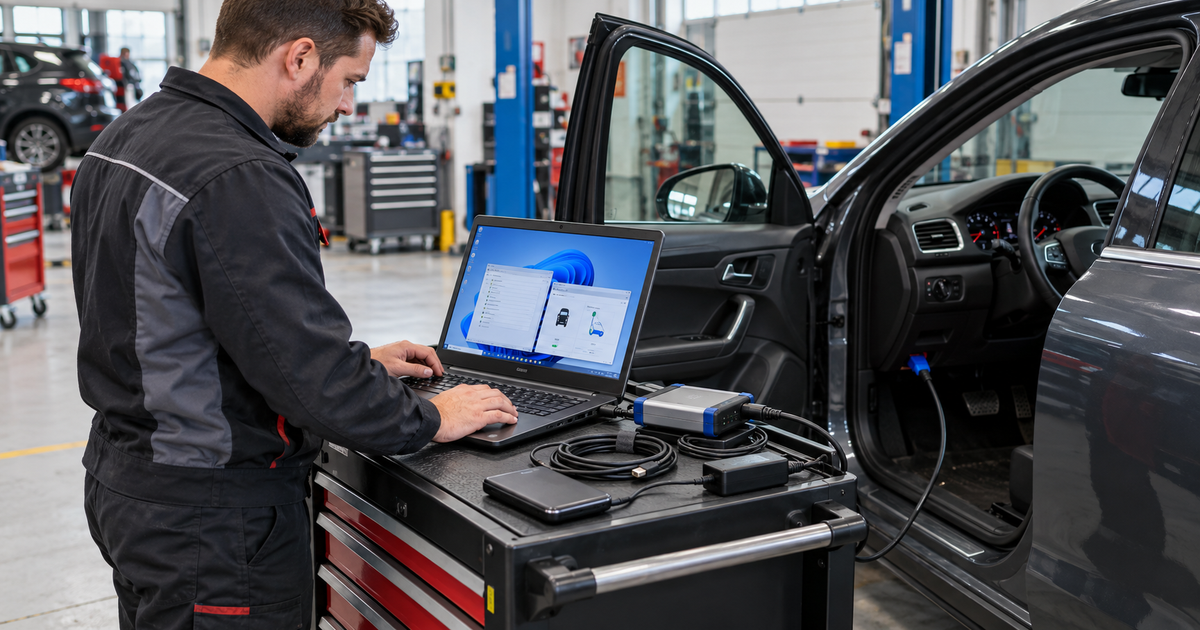 How to Set Up a Reliable Windows 11 Laptop for Automotive Diagnostic Software